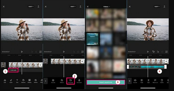 CapCut Audio Extractor – Wie extrahiert man Audio aus einem Video