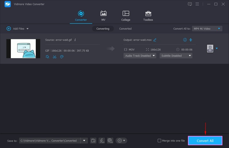GIF in Videoformat umwandeln