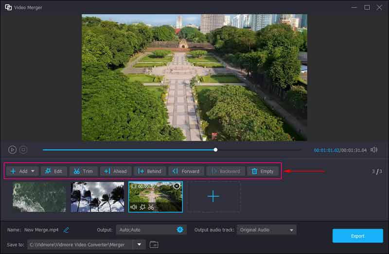 Videoclips bearbeiten