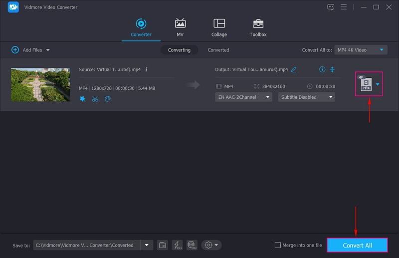 Bearbeitetes Video speichern