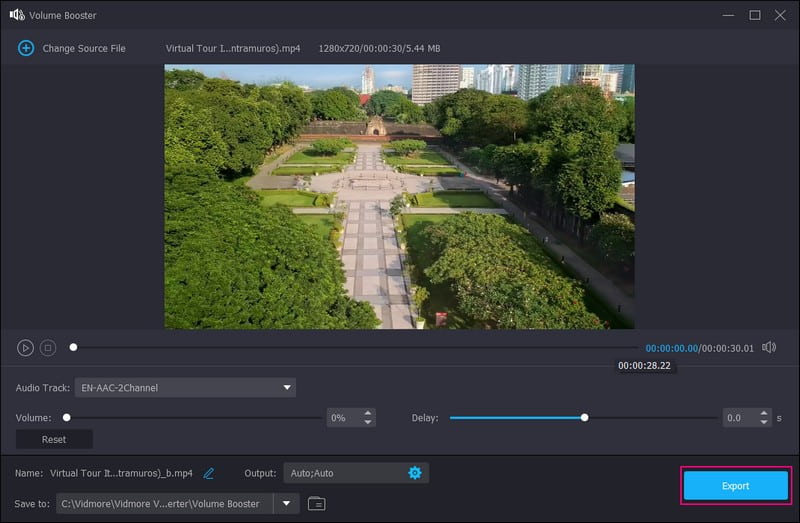 Stummgeschaltetes Video speichern