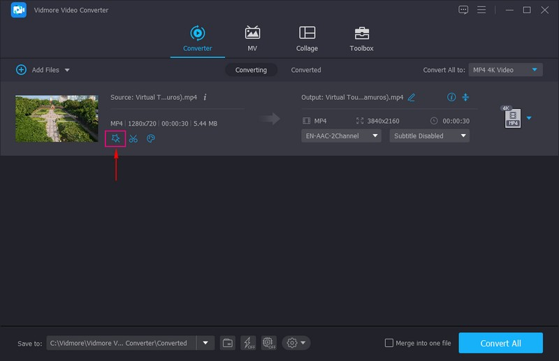 Bearbeitungsvorgang auswählen