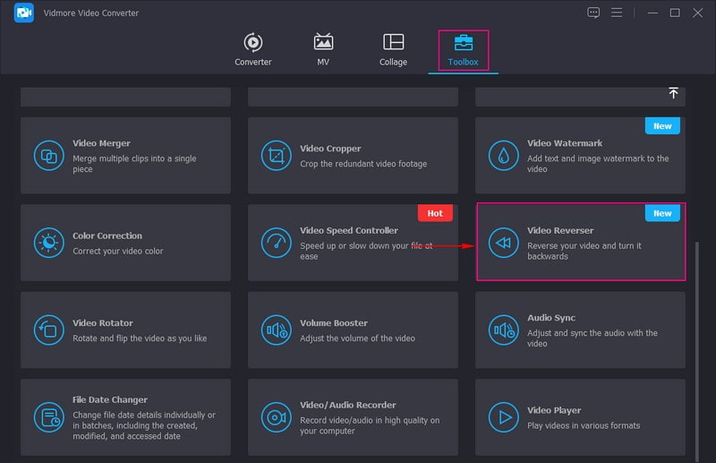 Wähle einen Video Reverser aus