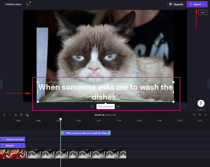 Clipchamp Video‑Meme