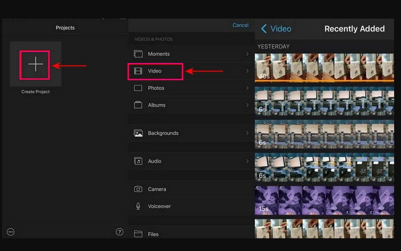Wie man mit iMovie auf dem iPhone Mosaik zum Video hinzufügt