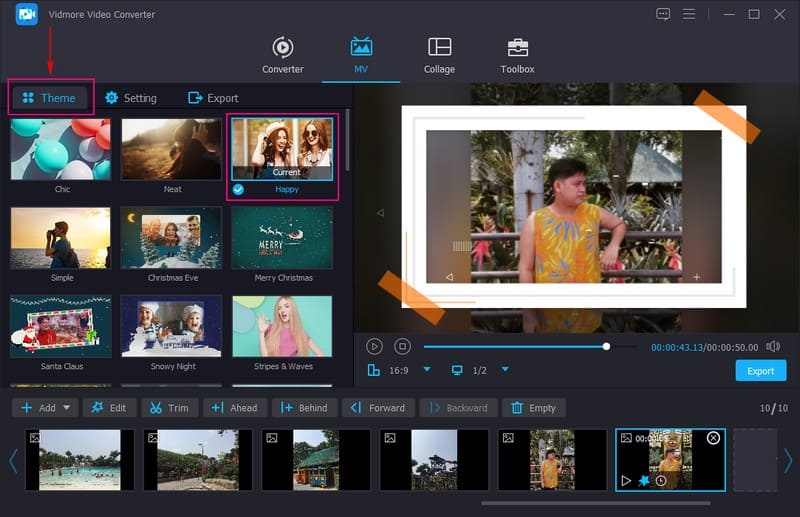 Ein Design auswählen