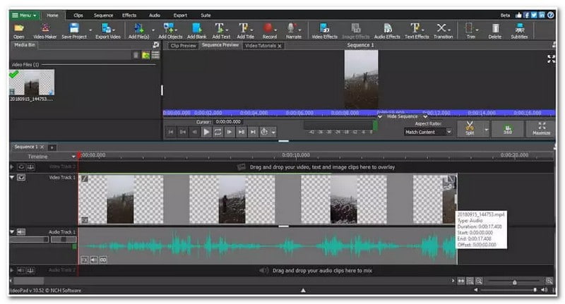 VideoPad Video Editor Tutorial