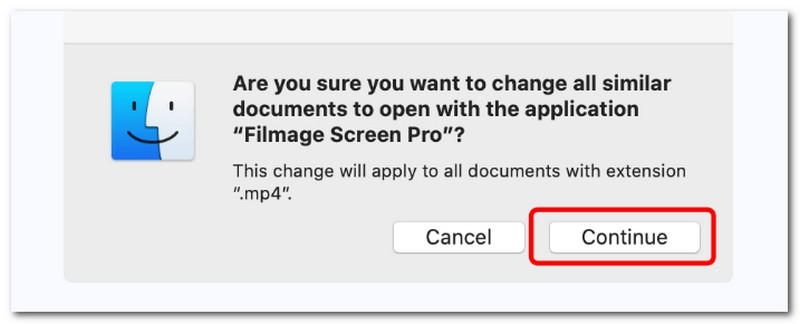 Standard‑Videoplayer auf dem Mac für eine bestimmte Videodatei ändern
