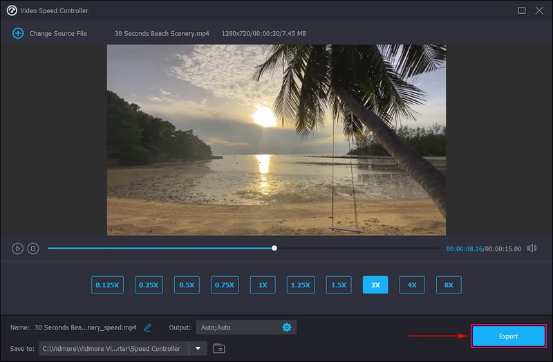Zeitraffervideo exportieren