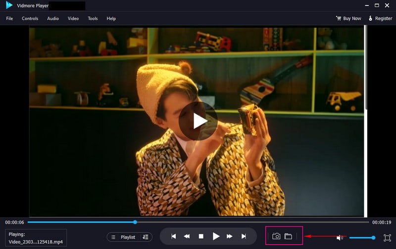 Wechseln Sie zur Kamera-Schaltfläche