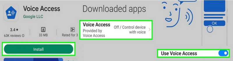 So lassen Sie TikTok-Videos mithilfe von Voice Access automatisch abspielen