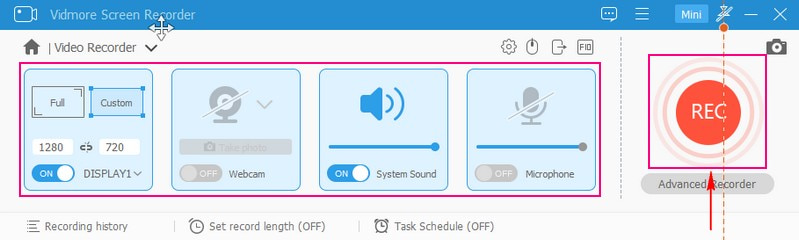 Video-Recorder auswählen