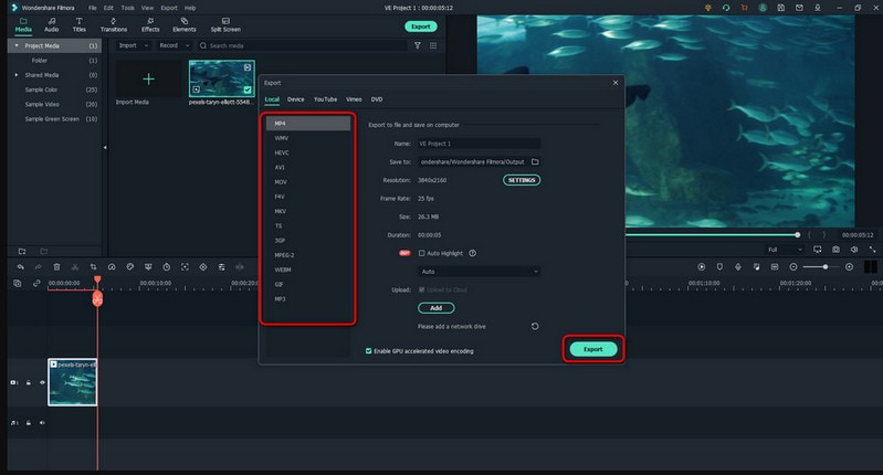 WFP in ein mit Adobe Premiere Pro kompatibles Format konvertieren