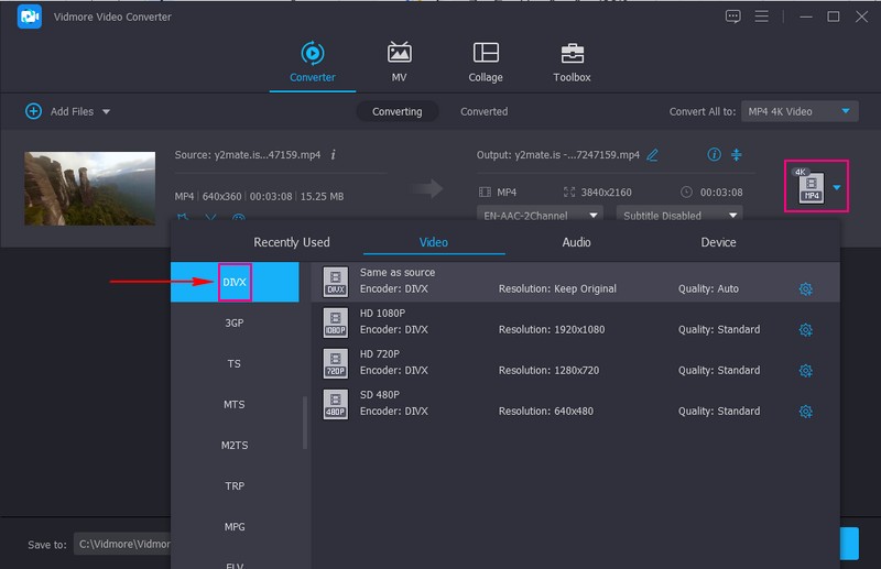 Wechseln Sie ins Profil-Menü