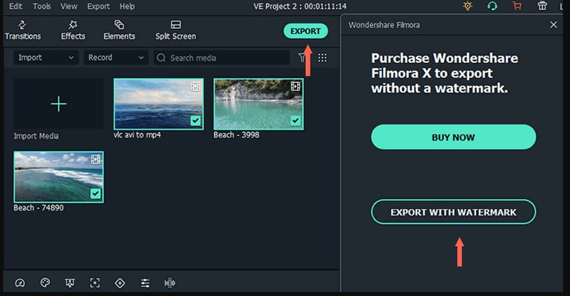 Wie man WFP in MP4 in Filmora umwandelt