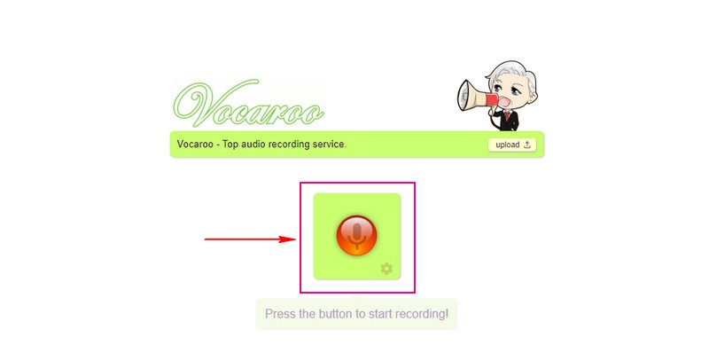 Wie man Vocaroo verwendet