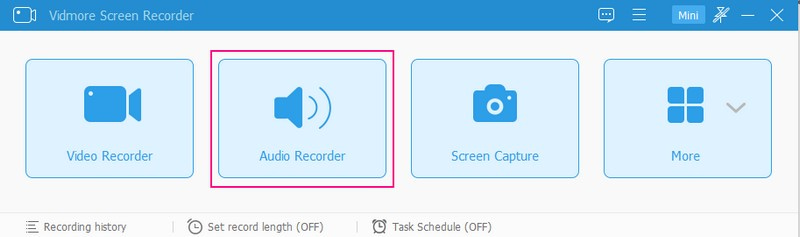 Vidmore Screen Recorder Vocaroo‑Alternativen