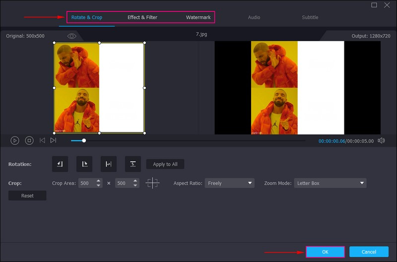 Klicken Sie auf die Schaltfläche „Bearbeiten“, um die Bearbeitungstools zu öffnen.