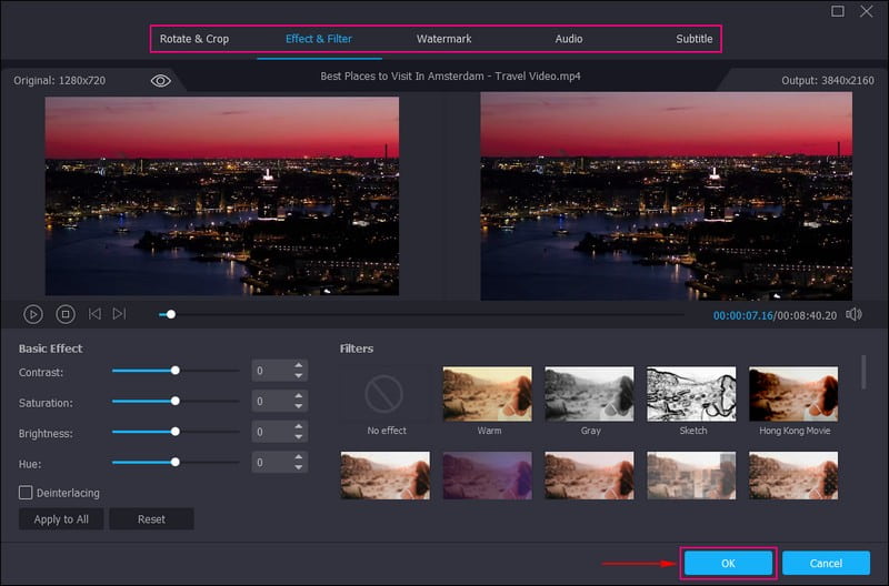 Auf die Zauberstab-Schaltfläche klicken