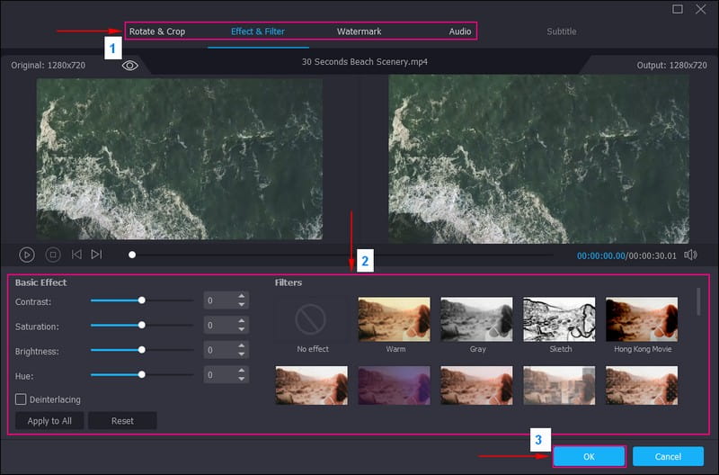 Auf die Schaltfläche „Zauberstab“ oder „Bearbeiten“ klicken