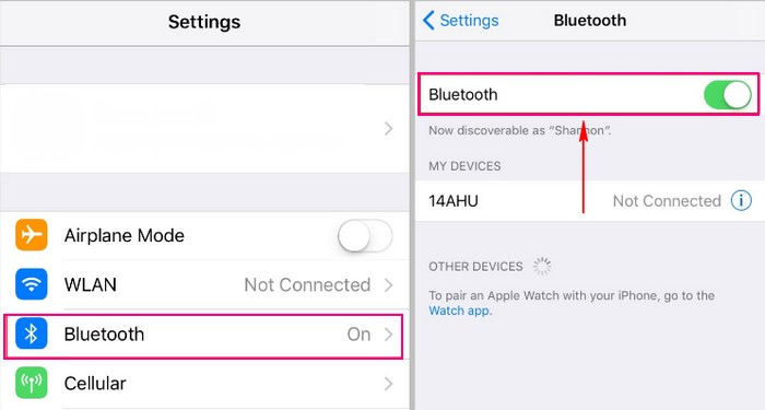 Bluetooth auf deinem iPhone deaktivieren