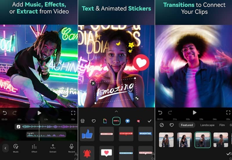Filmora – Beste App für die Bearbeitung von Drohnenvideos