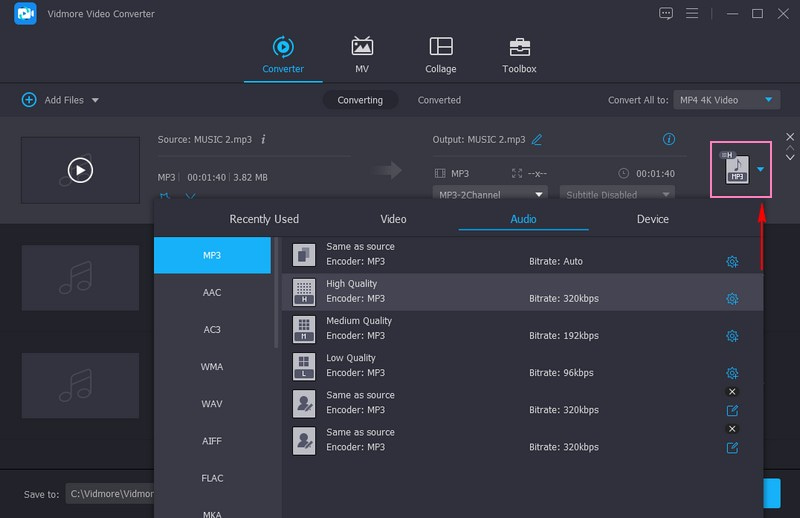 Zum Profil‑Menü gehen