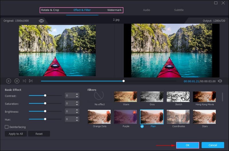 Klicke auf die Wand‑Schaltfläche, um die Bearbeitungsfunktionen des Programms zu öffnen