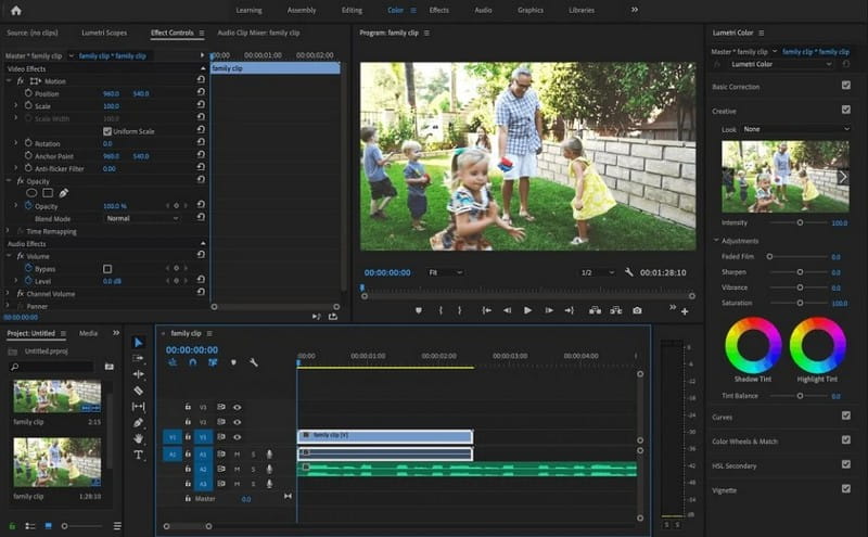 Adobe Premiere Pro GoPro Video Editor