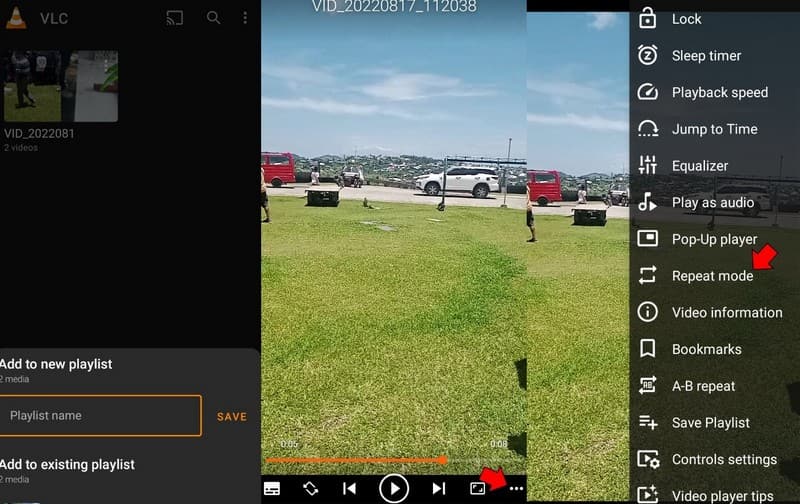 So wiederholen Sie Videos in VLC
