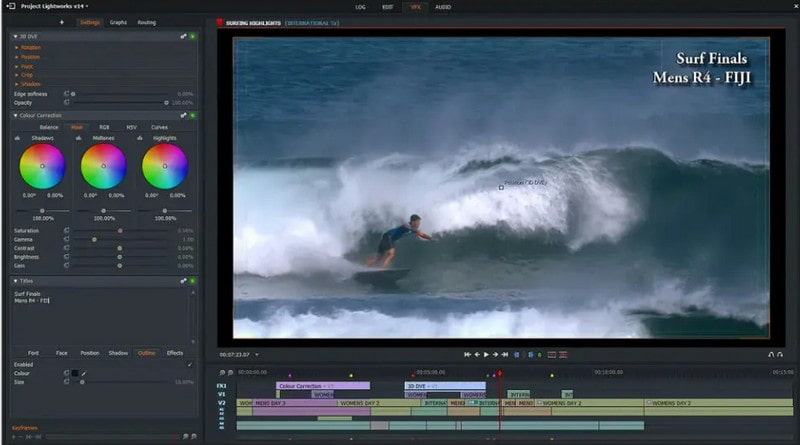 LightWorks – Bester Videoeditor für mit OBS aufgenommene Videos