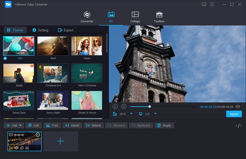 Vidmore Video Converter Lyric-Video-Maker