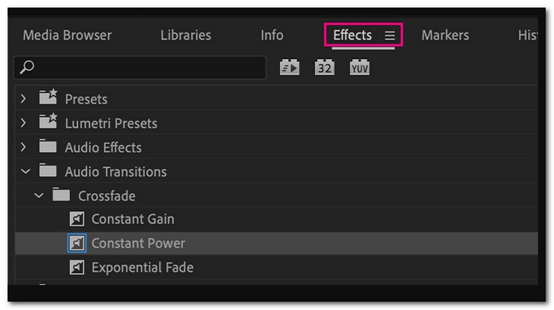 Übergang in Premiere Pro hinzufügen