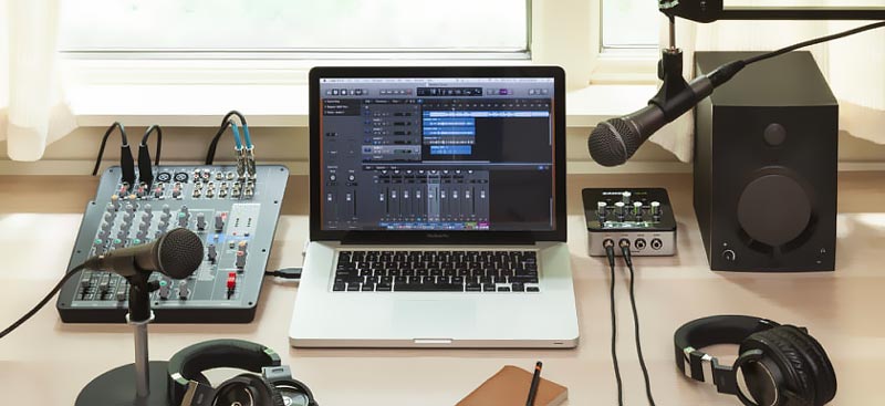 Ausrüstung für die Erstellung eines Video-Podcasts