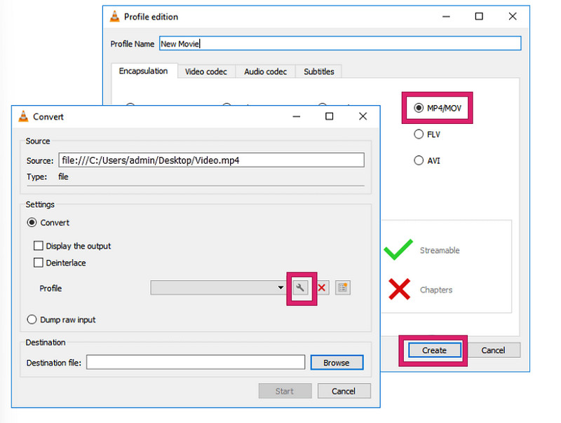 MOV-Video mit VLC reparieren