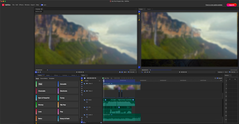 HitFilm-Express-Schlüsselfunktionen
