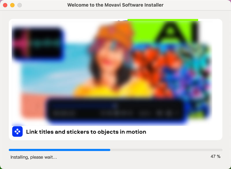Installation von Movavi Video Editor