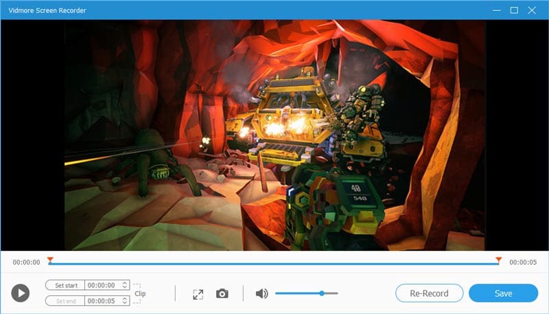 Mit Vidmore Screen Recorder aufzeichnen