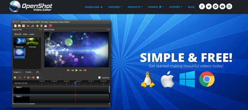 Was ist OpenShot Video Editor