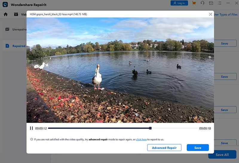 Wondershare Speichern