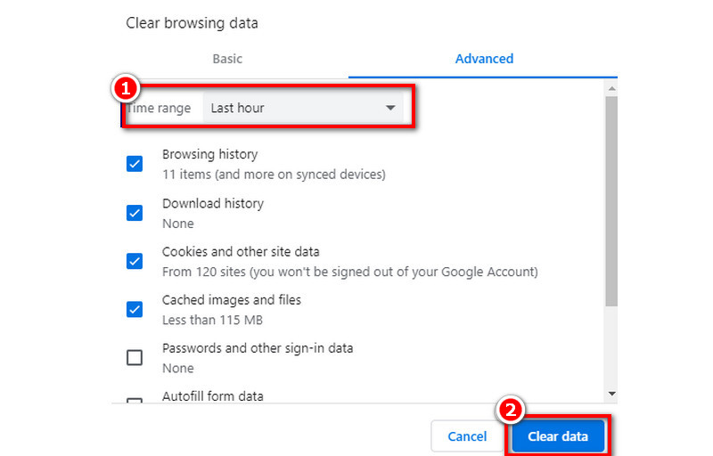 Browsercache und Cookies löschen