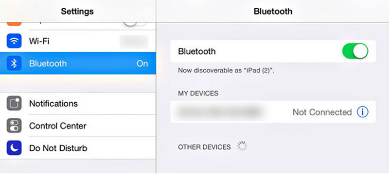 Bluetooth ausschalten