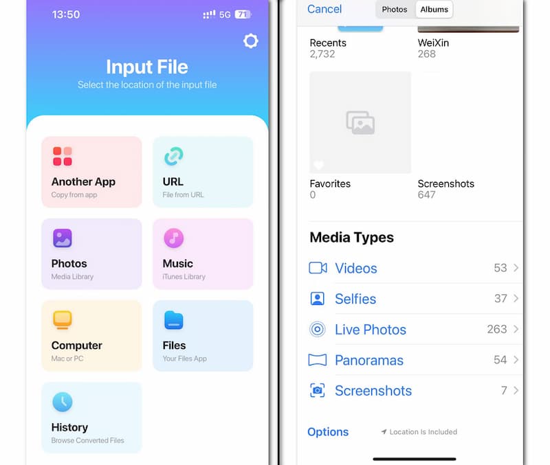 MKV in den Converter importieren