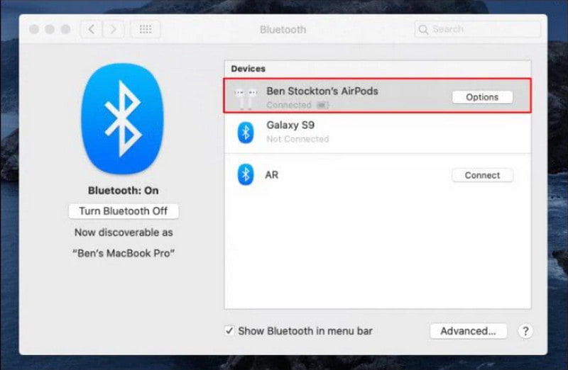 Bluetooth ausschalten – kein Ton auf dem Mac