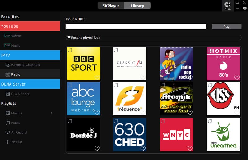 5KPlayer-Radioplayer