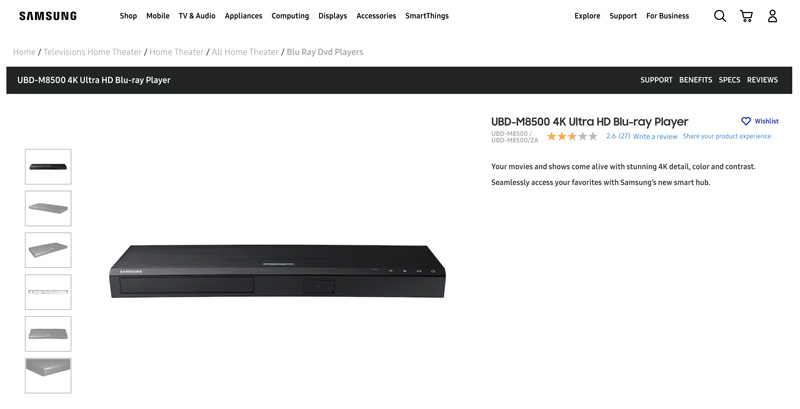 Samsung HDMI-Player M8500