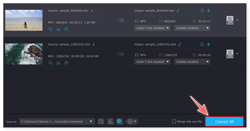 Vidmore Dateien konvertieren