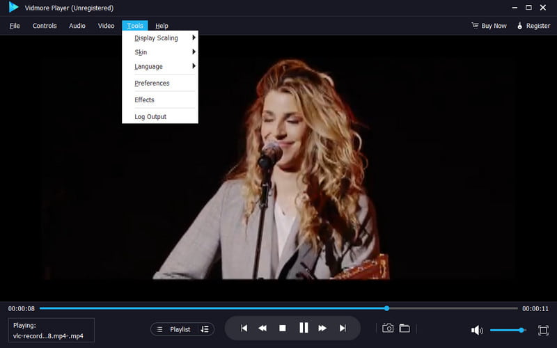Vidmore Tools-Wiedergabe