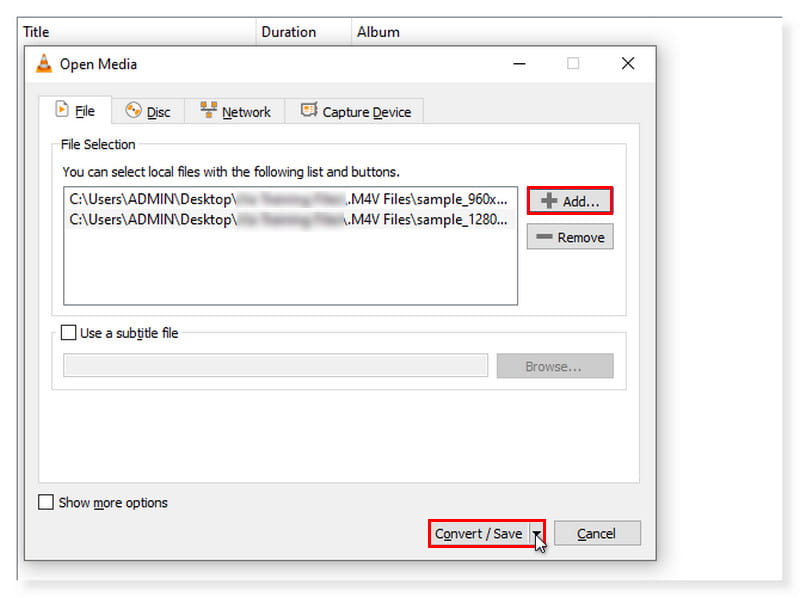 VLC Mediendateien konvertieren