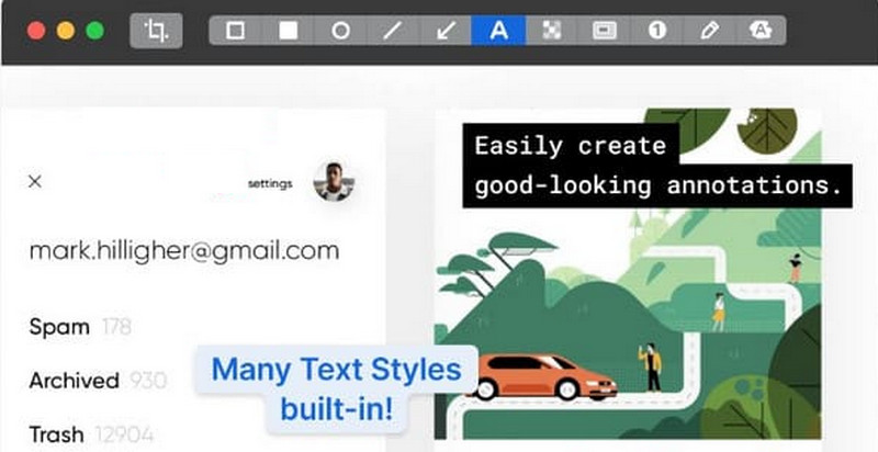 CleanShot Review Bildeditor